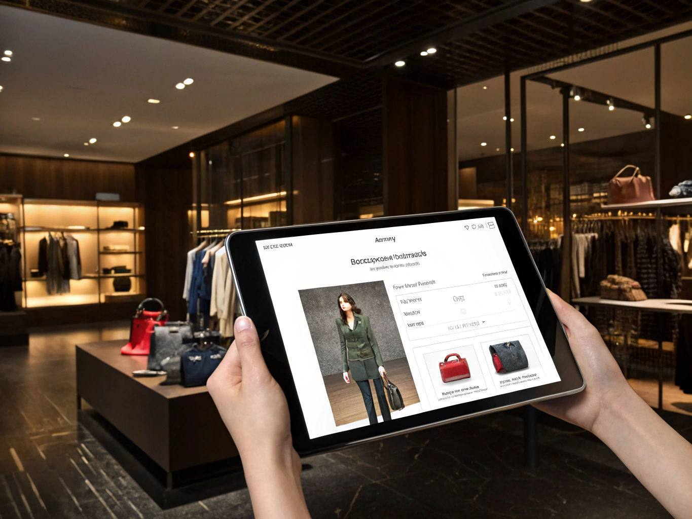 E-commerce website for a local boutique